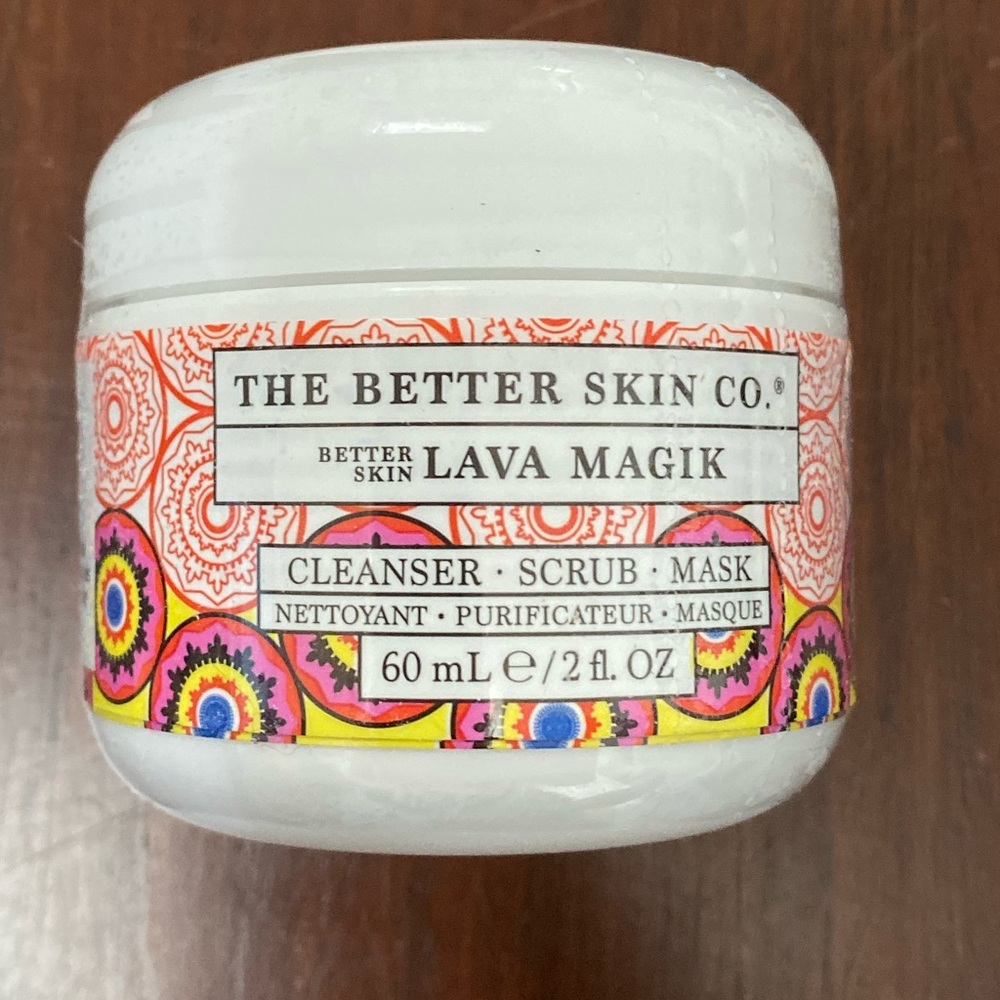 The Better Skin Co Lava Magik Scrub. Unopened!